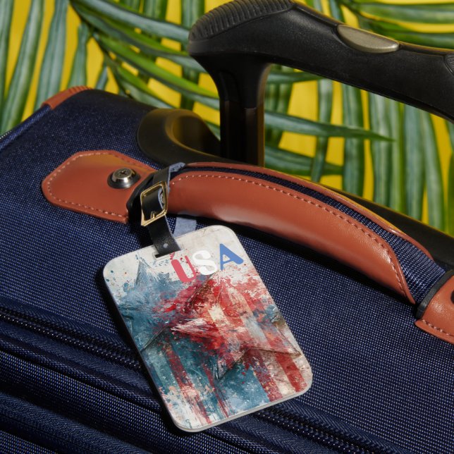 USA Luggage Tag (Front Insitu 1)