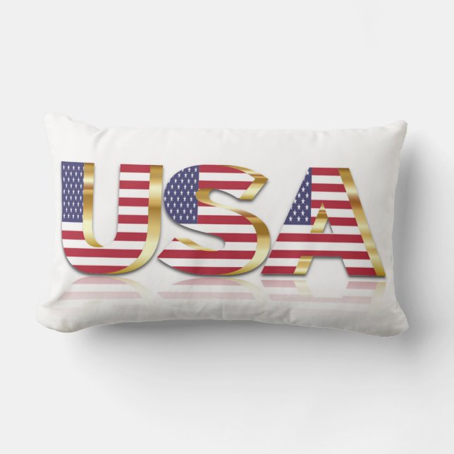 USA LUMBAR PILLOW (Front)