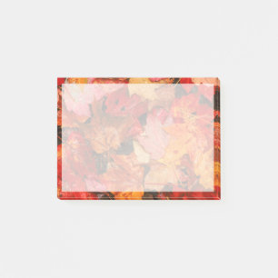 USA, Maine. Autumn maple leaves Post-it Notes