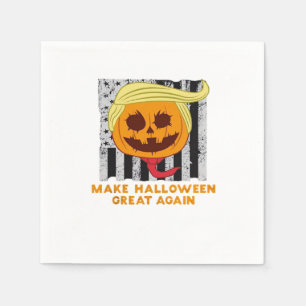 Usa Make Halloween Great Again Funny Classic Napkin