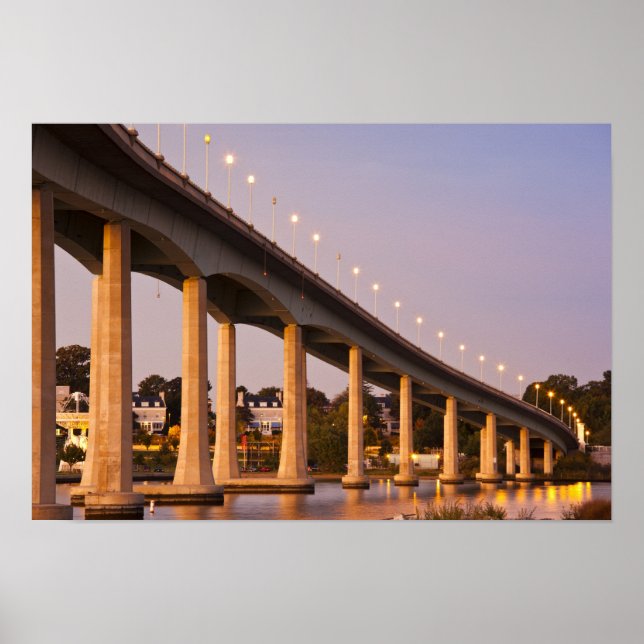 USA, Maryland, Annapolis. Severn River bidge, Poster (Front)