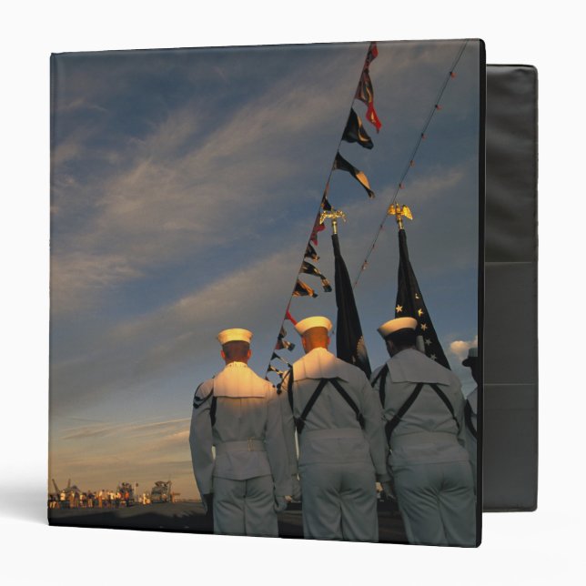 USA, Massachusettes, Boston. US Navy Colour Binder (Front/Inside)
