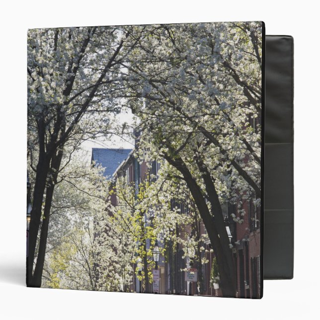 USA, Massachusetts, Boston, Beacon Hill. Binder (Front/Inside)