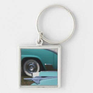 USA, Massachusetts, Gloucester. 1950s-era Ford Keychain