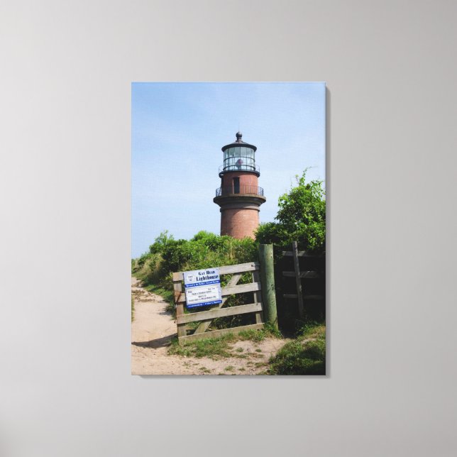 USA, Massachusetts, Martha's Vineyard, Aquinnah. Canvas Print (Front)