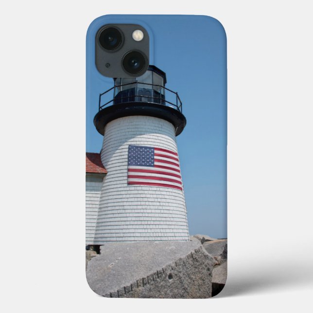 USA, Massachusetts, Nantucket. Brant Point Case-Mate iPhone Case (Back)