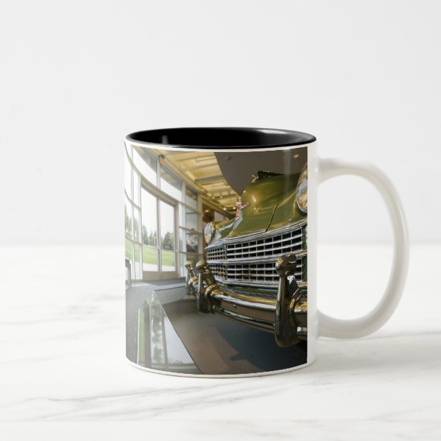 USA, Michigan, Auburn Hills: Walter P. Crysler Two-Tone Coffee Mug (Right)