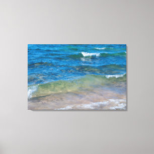 USA, Michigan. Clear Waters Of Lake Superior Canvas Print