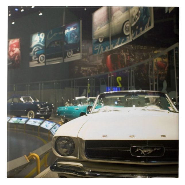 USA, Michigan, Detroit: Ford Rouge Factory Tour, Tile (Front)