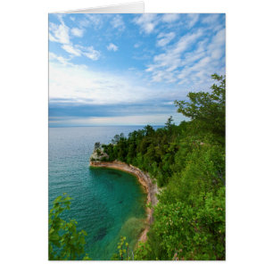 USA, Michigan. Formation 3 de rock de Miner's Cast