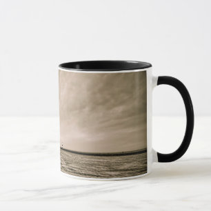 USA, Michigan, Grand Haven Lighthouse Mug