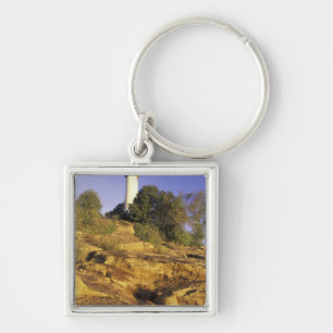 USA, Michigan, Lake Huron. Pointe Aux Barques Keychain