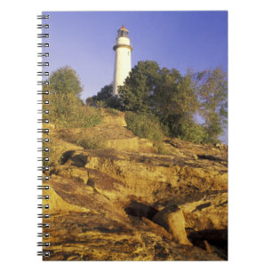 USA, Michigan, Lake Huron. Pointe Aux Barques Notebook