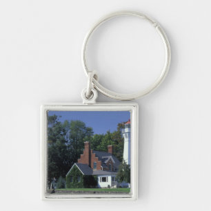 USA, Michigan, Lake Huron. Port Sanilac Keychain