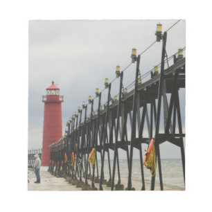 USA, Michigan, Lake Michigan Shore, Grand Haven: Notepad