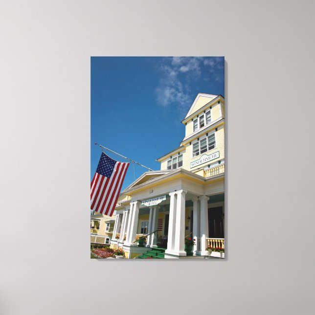 USA, Michigan, Mackinac Island Canvas Print (Front)