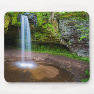 USA, Michigan. Scott's Falls In Upper Michigan Mouse Pad