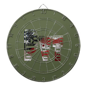 USA Military Private Dartboard