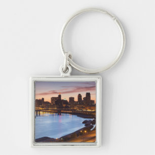 USA, Minnesota, Minneapolis, St. Paul 2 Keychain