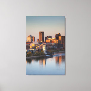 USA, Minnesota, Minneapolis, St. Paul 3 Canvas Print