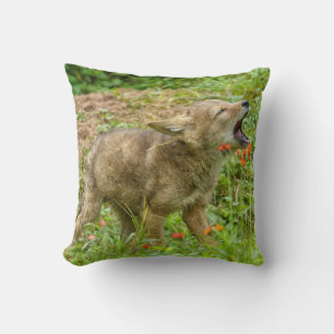 USA, Minnesota, Sandstone, Minnesota Wildlife Throw Pillow