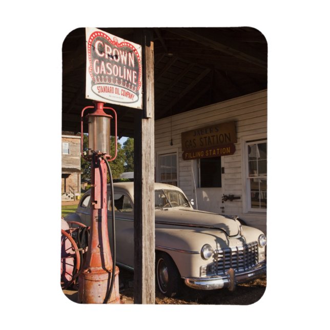 USA, Mississippi, Jackson. Mississippi 2 Magnet (Vertical)