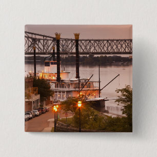 USA, Mississippi, Natchez. Natchez Under the 2 Inch Square Button