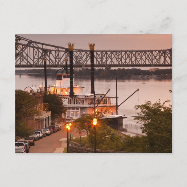 USA, Mississippi, Natchez. Natchez Under the Postcard (Front)