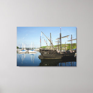 USA, Mississippi, Tennessee-Tombigbee Waterway Canvas Print