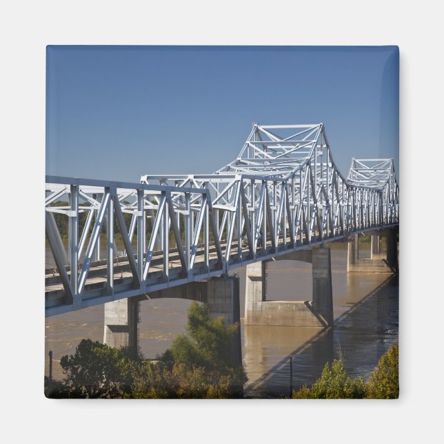 USA, Mississippi, Vicksburg. I-20 Highway Magnet (Front)