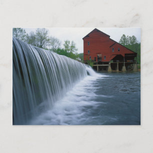 USA, Missouri, Ozark County, Rockbridge Mill Postcard