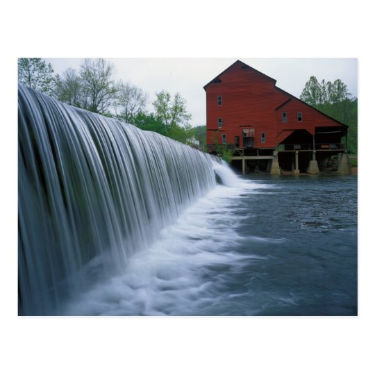 USA, Missouri, Ozark County, Rockbridge Mill Postcard