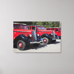 USA, Montana, East Glacier Park, gateway to Canvas Print