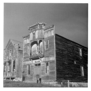USA, Montana, Elkhorn Fraternity Hall meeting Tile
