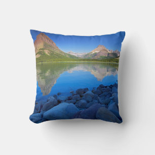 USA, Montana, Glacier National Park 4 Throw Pillow