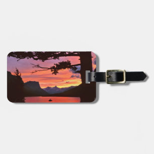 USA, Montana, Glacier National Park. Landscape Luggage Tag