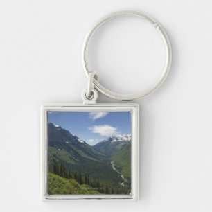 USA, Montana, Glacier National Park, scenic Keychain