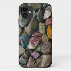 USA, Montana, Glacier National Park, Stones iPhone 11 Case
