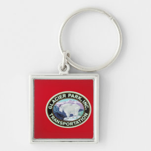 USA, Montana, Glacier National Park, Vintage 2 Keychain