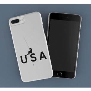 USA mountain climbing iPhone 11 Case