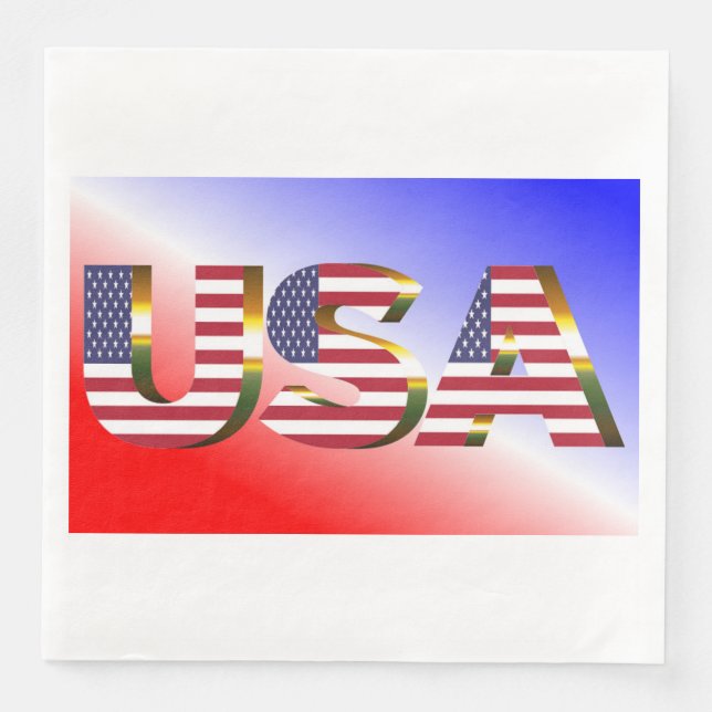 USA  NAPKIN (Front)