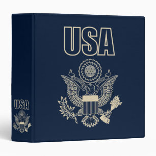 USA national emblem Binder