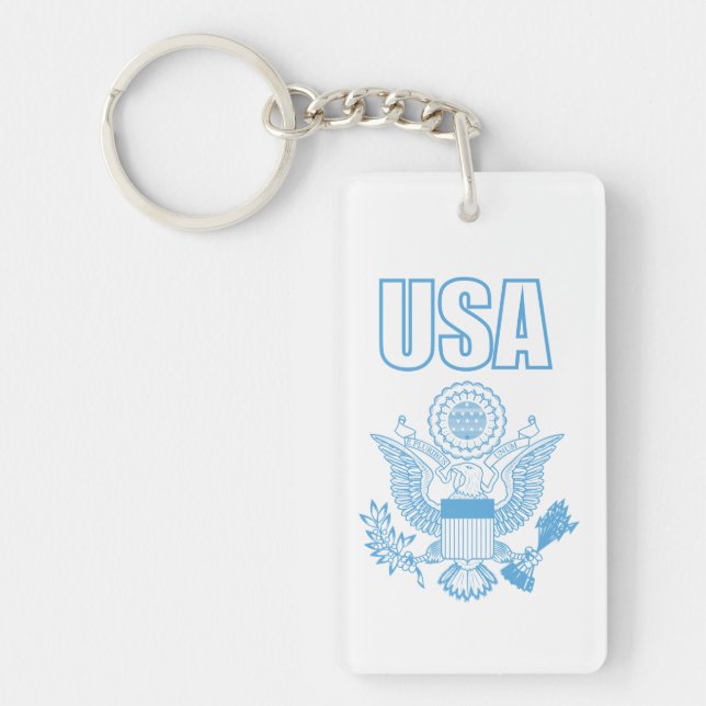 USA national emblem Keychain (Front)