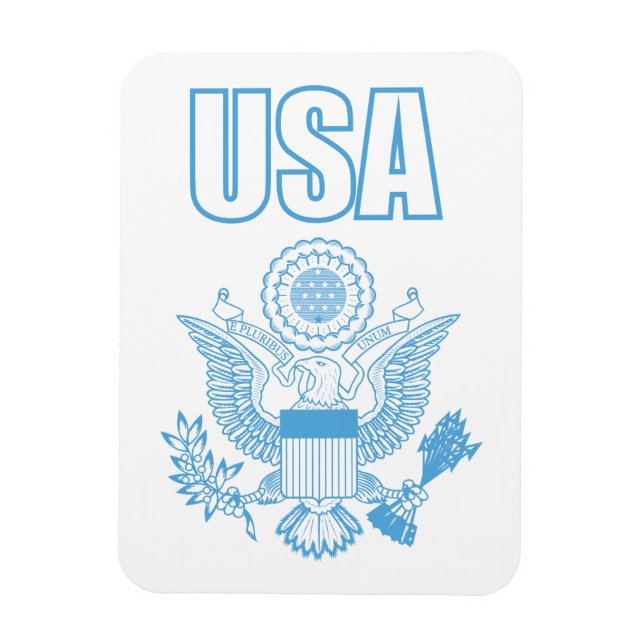 USA national emblem Magnet (Vertical)