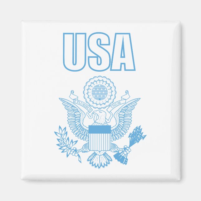 USA national emblem Magnet (Front)