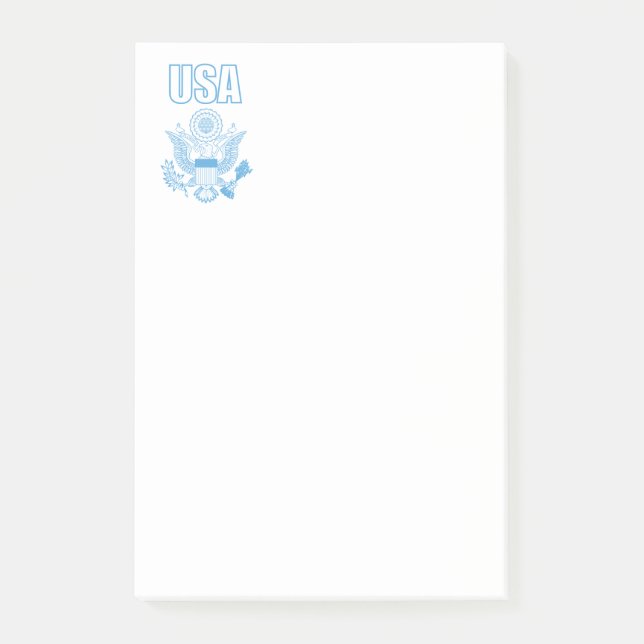 USA national emblem Post-it Notes (Front)