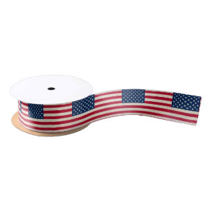 USA national flag Satin Ribbon