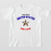 USA National Pride Edition Kids' Basic T-Shirt