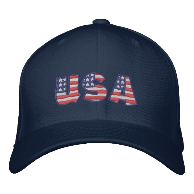 USA NB EMBROIDERED HAT (Front)