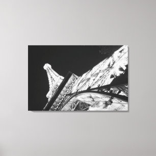 USA, Nevada, Las Vegas: Eiffel Tower / Paris Canvas Print